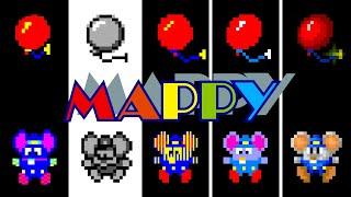 Mappy  Bonus Stage Versions Comparison