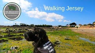 Walking Jersey - Le Hocq to Grand Jersey Hotel (Part 1) #jersey #virtualhike #walking