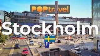 Walking in STOCKHOLM, Sweden - Shopping Streets - 4K