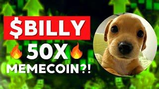 Dieser MEMECOIN wird ESKALIEREN! $BILLY