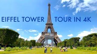 EIFFEL TOWER (Paris, France) | Tour in 4K