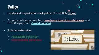 What are Cyber Security Policies?