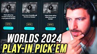 THE ONLY FLAWLESS PICK'EM YOU'LL EVER SEE (100% REAL) - WORLDS 2024 Pick'Em | YamatoCannon