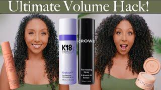 Ultimate Volume Hack For Fine Curly Hair! Trying New Hair Products From Sephora | BiancaReneeToday