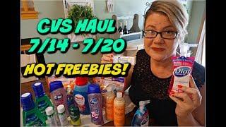 CVS HAUL 7/14 - 7/20 | FREE RAZORS, TOOTHPASTE, HAND SOAP & MORE 