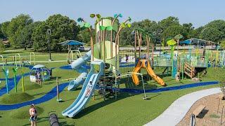 Hope Playground at Whiteside Park - Tulsa, OK - Visit a Playground - Landscape Structures