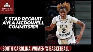 Ayla McDowell: Five Star Recruit Commits to South Carolina Women's Basketball!