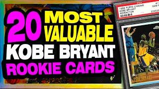 Top 20 KOBE BRYANT Rookie Cards to invest in before he gets into the Hall of Fame! #kobebryant