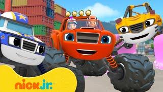 Help Blaze Save Stripes from Soapy Tires! | Blaze and the Monster Machines | Nick Jr.