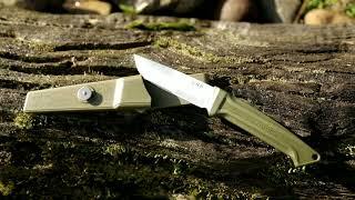 Sanrenmu s708 knife for tourism and survival.