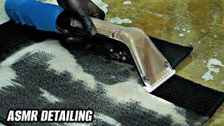 Car Detailing ASMR || Carpet Extraction | No Music