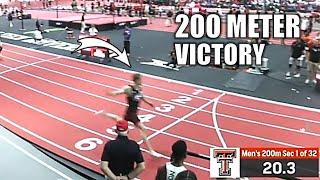 Matthew Boling Drops MASSIVE Victory In 200 Meters!