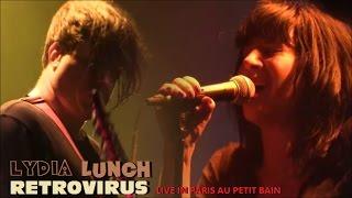 LYDIA LUNCH RETROVIRUS LIVE IN PARIS AU PETIT BAIN LE 09 DECEMBRE 2016