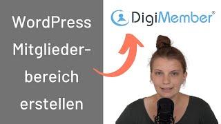 Wordpress Mitgliederbereich erstellen: Digimember Tutorial