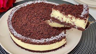 Without Cooking‼ ️When I have a few minutes, I prepare this cake! Very easy and very good 