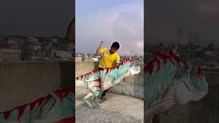 T-Rex Dinosaurs Magic Transformation Gone Wrong | VFX Park | #youtubeshorts #shorts