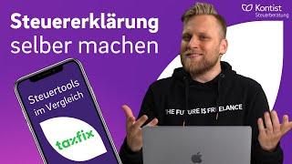 Taxfix Review - Taxfix Experiences as a Self Employed Person | Tested by Kontist Steuerberatung