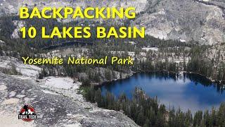 Backpacking Ten Lakes Basin, Yosemite National Park