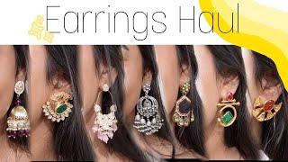 Under ₹699/- Earrings Haul| Jhumkas, Oxidised Earrings ,Statement Earrings & Chandbalis