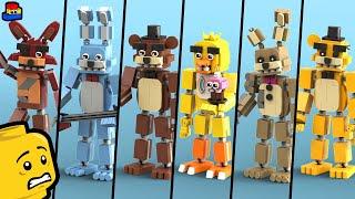 Five Nights at Freddy's Movie: Building LEGO Action Figures