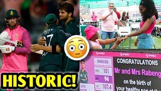 BABY BORN at the Cricket STADIUM  HISTORIC Match  Pakistan Vs South Africa ODI News