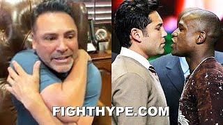 OSCAR DE LA HOYA TRUTH ON FLOYD MAYWEATHER RELATIONSHIP; ADMIRES “PIONEER” & FLOATS JOINING FORCES