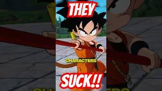 WHY GROUNDED CHARACTERS ARE TRASH IN DRAGON BALL SPARKING ZERO!