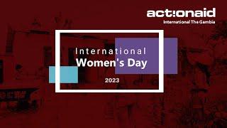 International Women's Day Message from ActionAid International The Gambia