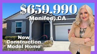 Model Home - New Construction -Single Story - Menifee, CA Under $660,000