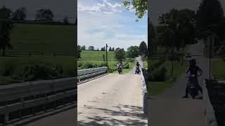 Crazy man on scooter almost crashed #scooter #scootergang