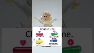 choose one #roblox #shorts #viral #trending