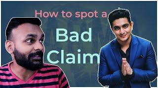 How to spot a bad claim | Beerbiceps as an example