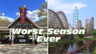 Worst Season At Six Flags Great Adventure Ever! ( Jackson Township, NJ )