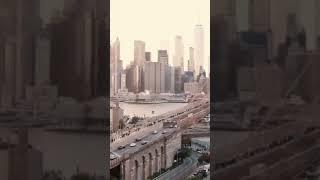 New York City Drone View #drone #city #viral #beautiful #newyork #relaxing #cinematic