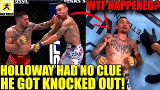 MMA Community React to Max Holloway getting KNOCKED OUT by Ilia Topuria,Khamzat Chimaev vs Wittaker