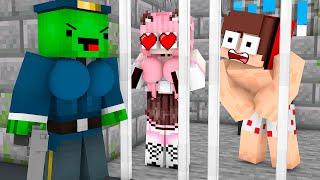 Mikey Police Girl JailBreak [Maizen Sisters Minecraft Minecraft Anime]