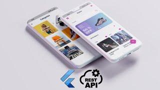 Flutter 3.0 & Rest API crash course, build a store app