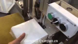 Good price Semi automatic tissue paper napkin packing machine