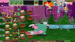 Plants vs Zombies Mod Dogs vs Cartoons V2 #1 - La Venganza de mech Force One