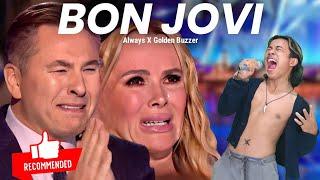 American 2024 | The judges cried hysterically when they heard the song Bon Jovi on the world stage