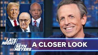 Rudy Giuliani Disbarred; Eric Adams Indicted; Trump's Creepy Plea to Women: A Closer Look