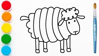 How to draw a Sheep Step by Step