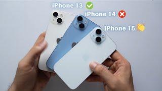 iPhone 13 vs iPhone 14 vs iPhone 15: Full Review and Comparison