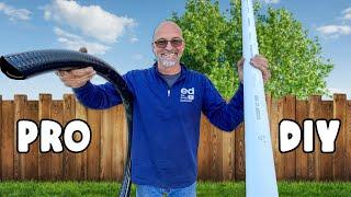 DIY vs PRO Pond Pipe – 5 Different Tests