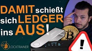 WARNUNG️Neue LEDGER Funktion HOCH bedenklich! | Sicherheitsrisiko!