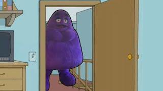 Here comes REAL Grimace