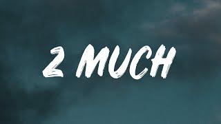 Justin Bieber - 2 Much (Lyrics)