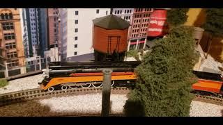 BROADWAY LIMITED IMPORTS WATER TOWER RUNNING SOUTHERN PACIFIC TRAINS