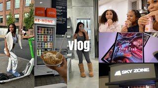 Weekly Vlog : Girls Day + family fun,  shopping, trying new foods!