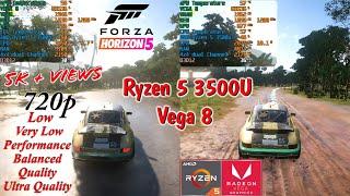 Forza Horizon 5 - Ryzen 5 3500U | Vega 8 APU | 8GB RAM(low end pc)